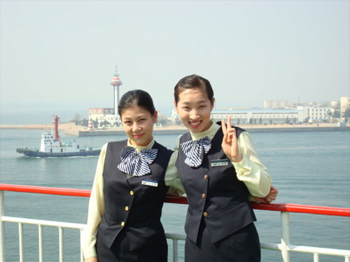 金燕姬、柳琳琳就业于韩国香雪号邮轮.jpg